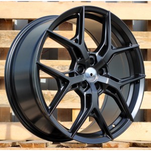 R20x8.5  5X108  ET  40  63.3  B1696  Black Half Matt (BLHM)  For RACIN  (P)