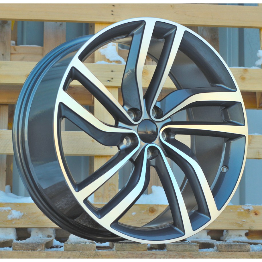 R20x8.5  5X108  ET  40  63.4  HE721  (A394)  Grey Polished (MG)  For JAGUAR  (Z6)