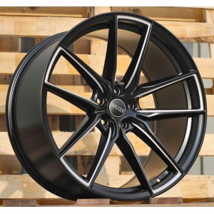 R20x8.5  5X108  ET  42  63.3  HX045  Black Half Matt (BLHM)  For HAXER  (Z2)  (Milling)