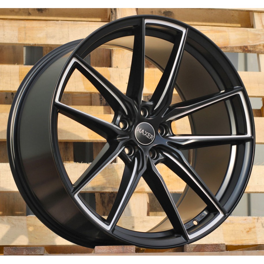 R20x8.5  5X108  ET  42  63.3  HX045  Black Half Matt (BLHM)  For HAXER  (Z2)  (Milling)