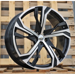 R20x8.5  5X108  ET  42.5  63.3  YF5753  Black Polished (MB)  For VOLVO  (Z5)  (HYBRID FORGED)