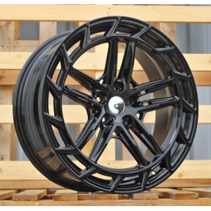 R20x8.5  5X108  ET  40  67.1  HF5187  Black (BL)  For RACIN  (Z3)  (HYBRID FORGED Vossen Style)