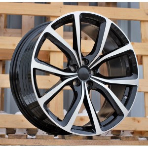 R20x8.5  5X108  ET  45  63.3  YF5708  Black Polished (MB)  For JAGUAR  (Z6)  (HYBRID FORGED)