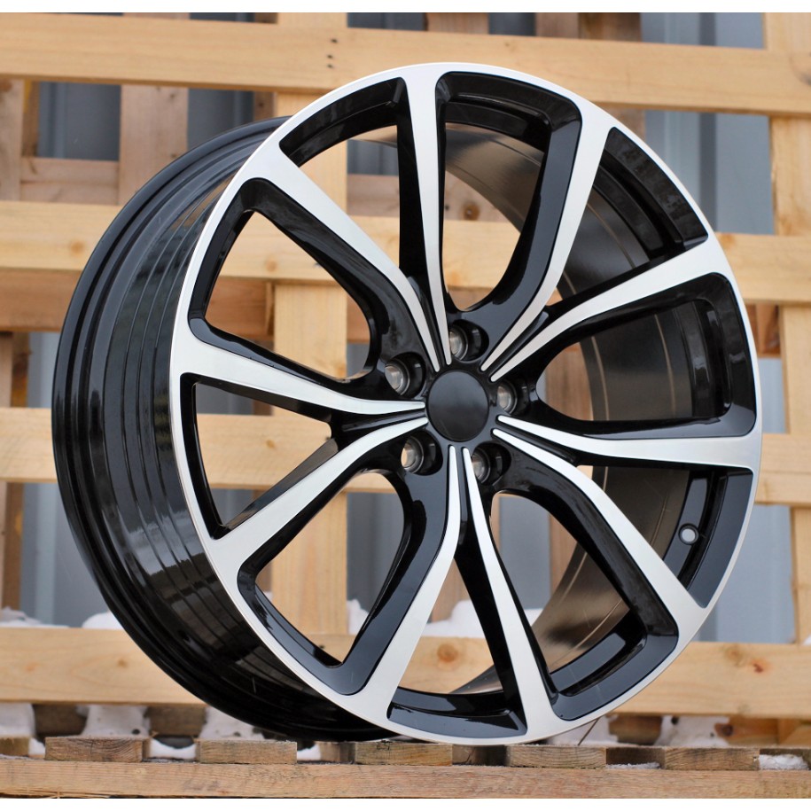 R20x8.5  5X108  ET  45  63.3  YF5708  Black Polished (MB)  For JAGUAR  (Z6)  (HYBRID FORGED)