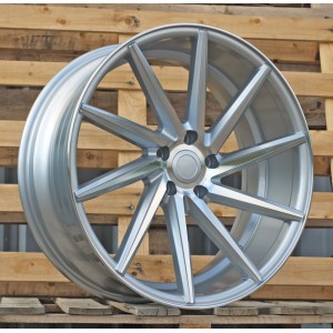 R20x8.5  5X112  ET  33  66.5  B1059  Machined Silver (MS)  For RACIN  (Z1+Z7)  (LEFT SIDE (Style Vossen)Front+Rear)
