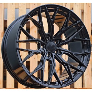 R20x8.5  5X112  ET  40  66.6  3S266  Black (BL)  For RACIN  (K2)  (HYBRID FORGED (Max Load 815kg.) Front+Rear)