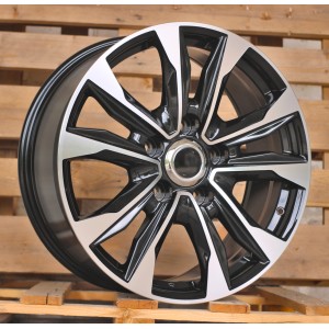 R20x8.5  5X150  ET  45  110.1  H869F  Black Polished (MB)  For TOYOT  (K7)  (HYBRID FORGED)