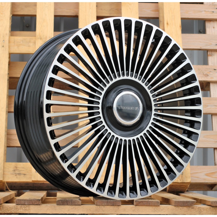 R20x8.5  5X150  ET  50  110.5  F3039  Black Polished (MB)  For 4X4  (K3)  (HYBRID FORGED)