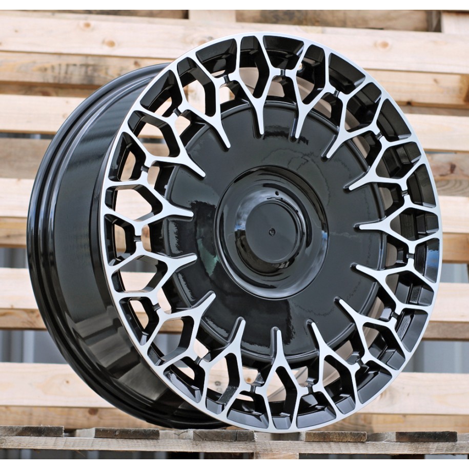 R20x8.5  6X139.7  ET  30  110.1  FA729  Full Black (FB)  For RACIN  (Z6)  (4X4)