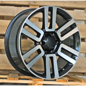 R20x8.5  6X139.7  ET  30  106.1  JT028  Black Polished (MB)  For TOYOT  (K7)  ((AKC 125 Eur))