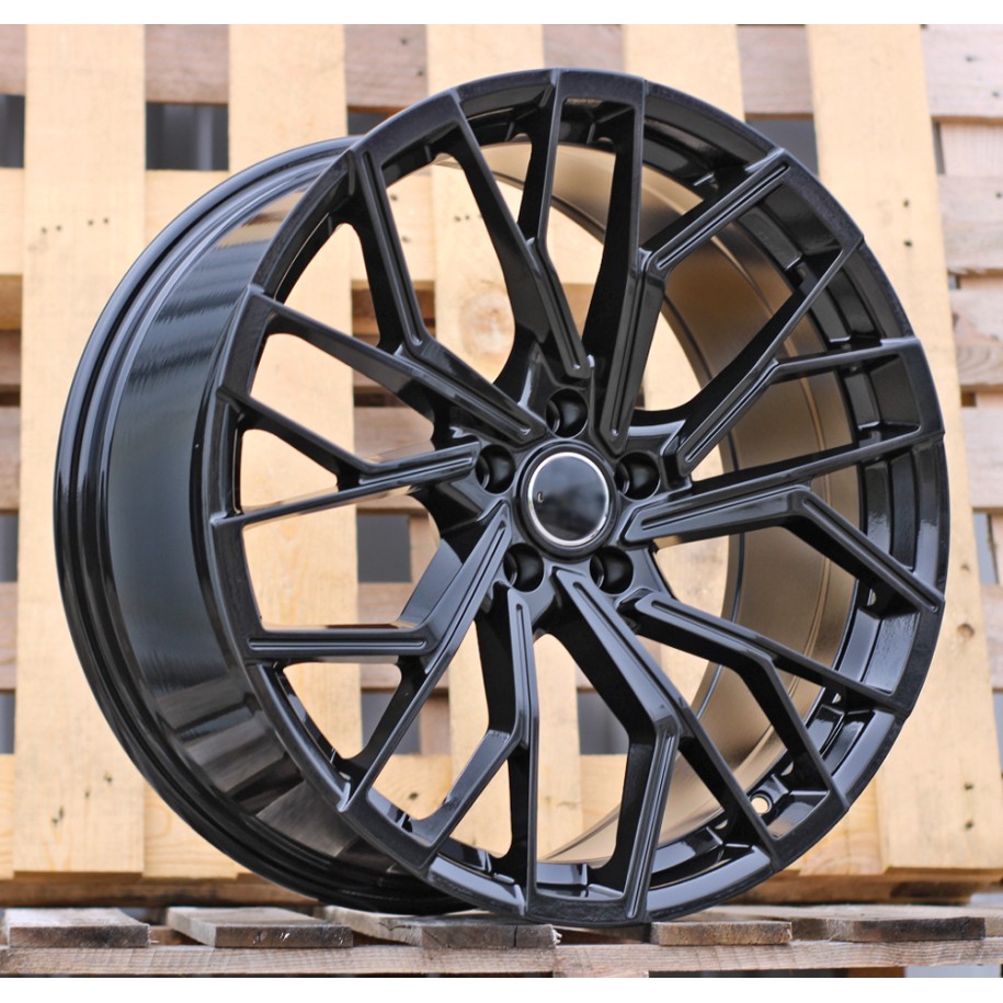 R20x9  5X112  ET  30  66.5  FA760  Gloss Black (GB)  For AUD  (P2)  (HYBRID FORGED)