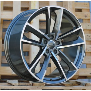 R20x9  5X112  ET  30  66.5  XFE81  (A5395)  Grey Polished (MG)  For AUD  (P)