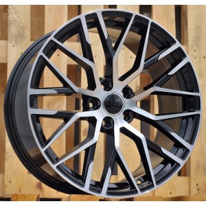 R20x9  5X112  ET  35  66.5  XFE30  (FBX342)  Black Polished (MB)  For AUD  (M)  (HYBRID FORGED)