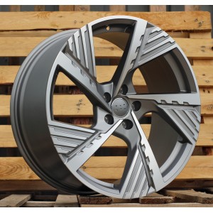 R20x9  5X112  ET  38  66.5  I5639  Grey Polished Half Matt (MGHM)  For AUD  (P2)  ((AKC 110 Eur))