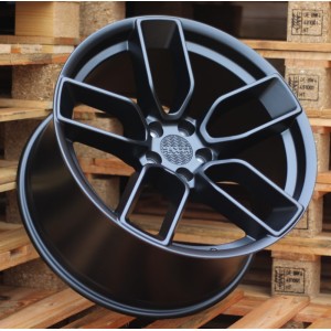 R20x9  5X115  ET  20  71.5  HX031  Black Half Matt (BLHM)  For HAXER  (P2)  (Rear+Front)