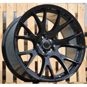 R20x9  5X115  ET  20  71.5  A8872  (BY1523)  Black (BL)  For DODGE  (Z1+Z7)  (Rear+Front)