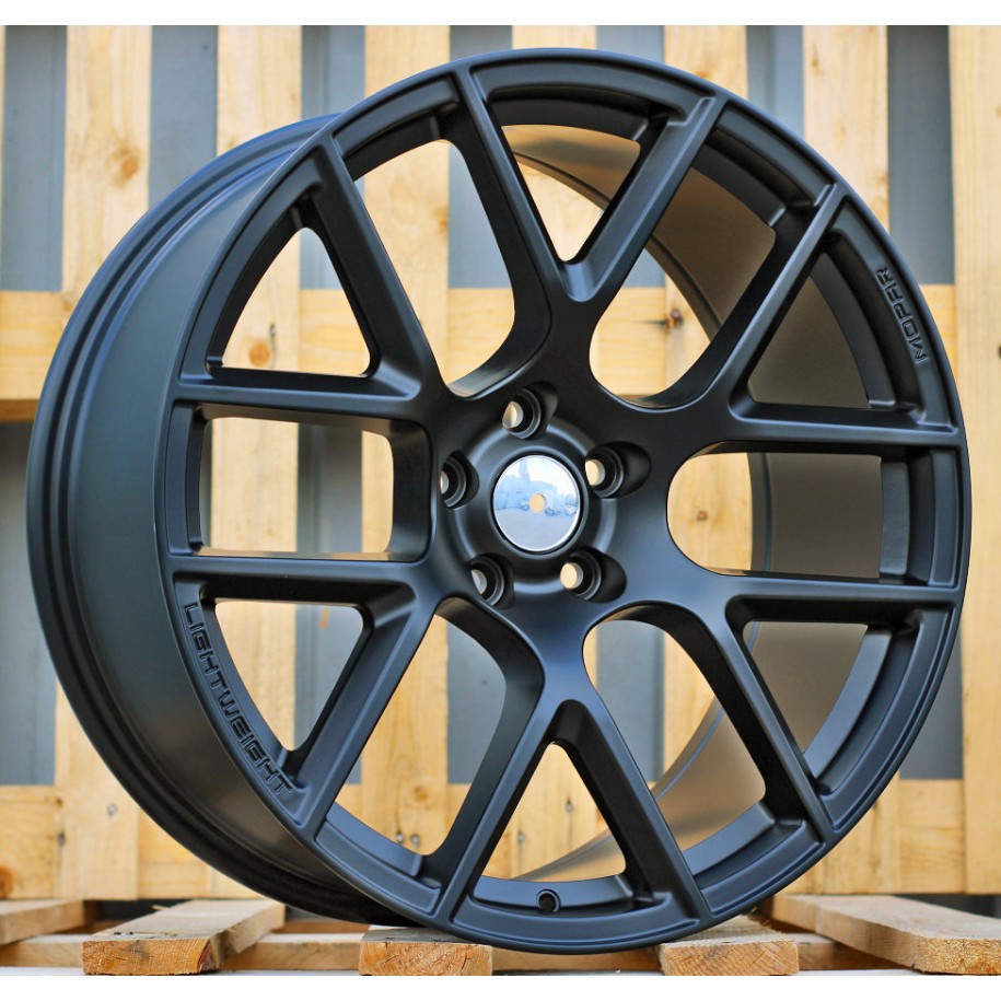 R20x9  5X115  ET  21  71.6  A6014  Black Half Matt (BLHM)  For DODGE  (P)