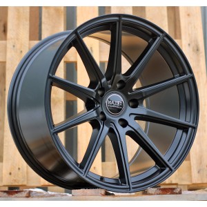 R20x9  5X120  ET  30  72.6  HX034  (B5797)  Black Half Matt (BLHM)  For HAXER  (K4)  (Rear+Front)
