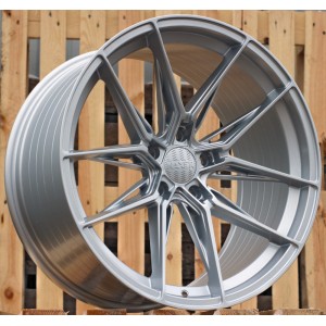 R20x9  5X120  ET  33  72.6  HX036  (B5597)  Silver Shining (SS)  For HAXER  (P)  (Rear+Front)