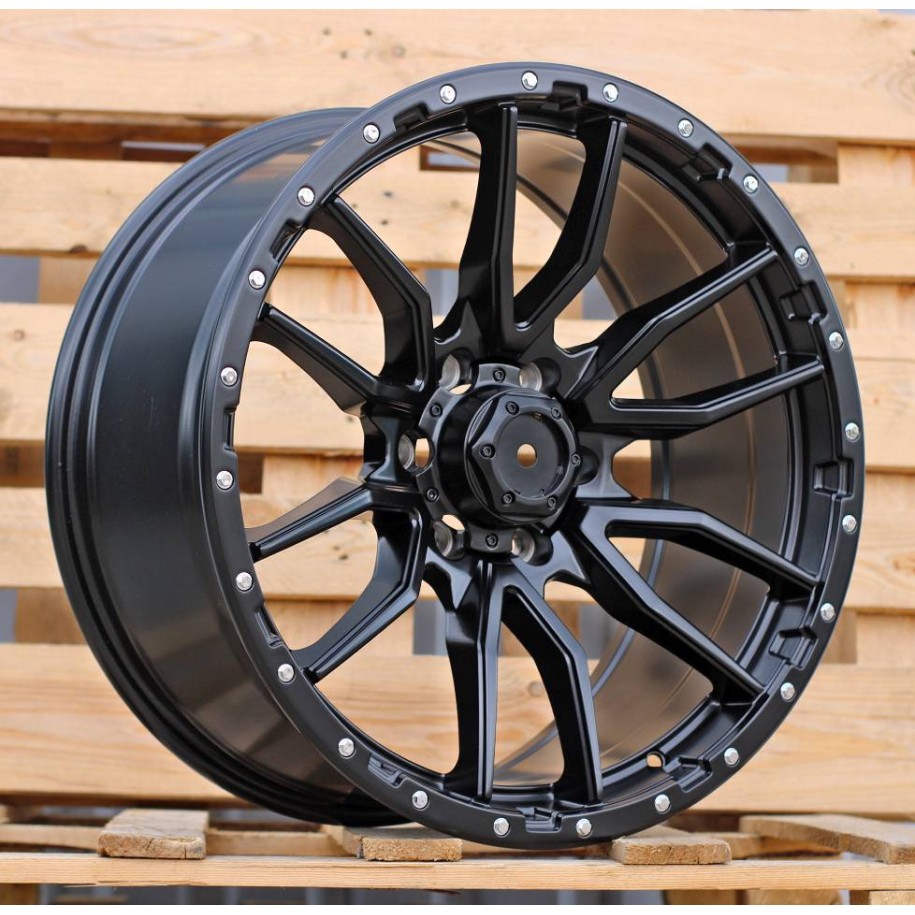 R20x9  6X139.7  ET  12  110.1  I6098  Black Half Matt (BLHM)  For 4X4  (K8)