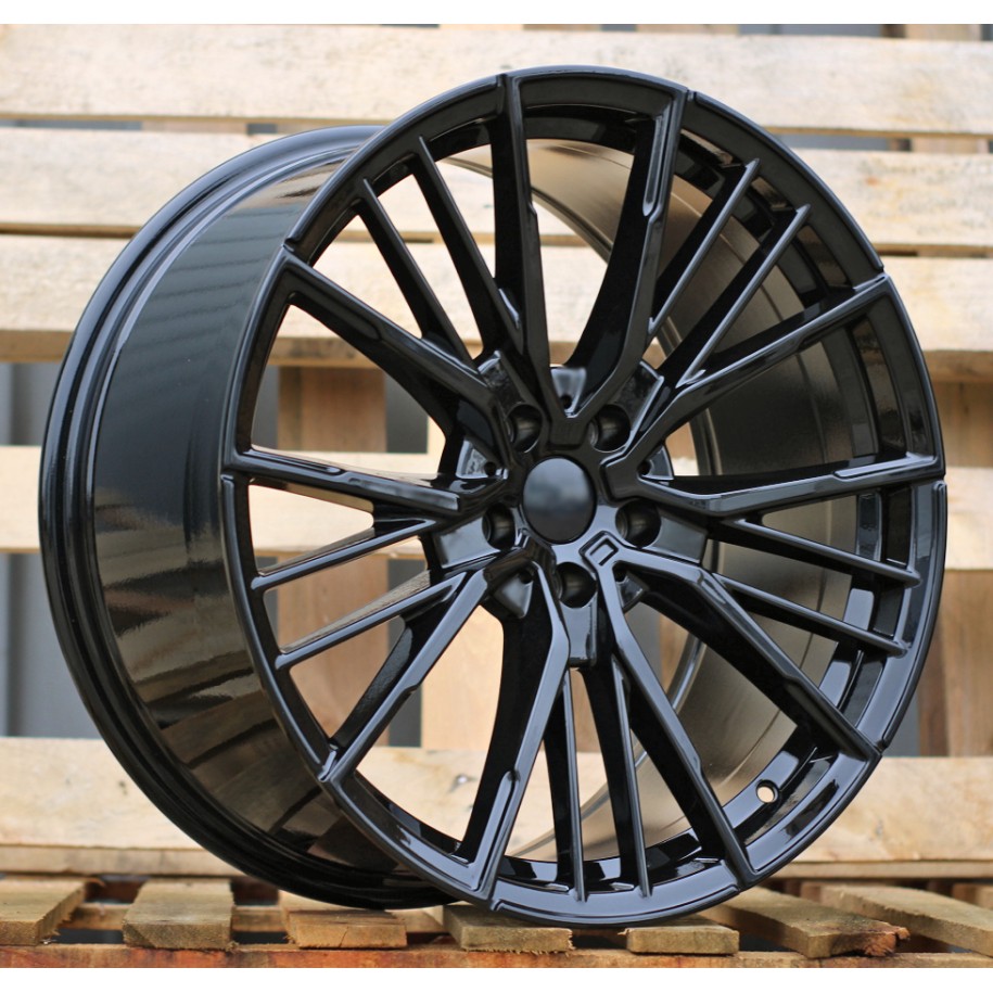 R20x9.5  5X112  ET  37  66.6  I5498  Black (BL)  For BMW  (K7+P1)  (Rear+Front)