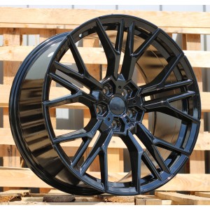 R20x9.5  5X112  ET  38  66.6  I0405  Black (BL)  For BMW  (K8+Z5)  (Rear+Front)