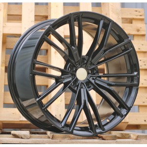 R20x9.5  5X112  ET  40  66.5  B5964  (FBX252)  Gloss Black (GB)  For BMW  (K3)  (HYBRID FORGED New Model BMW 5)