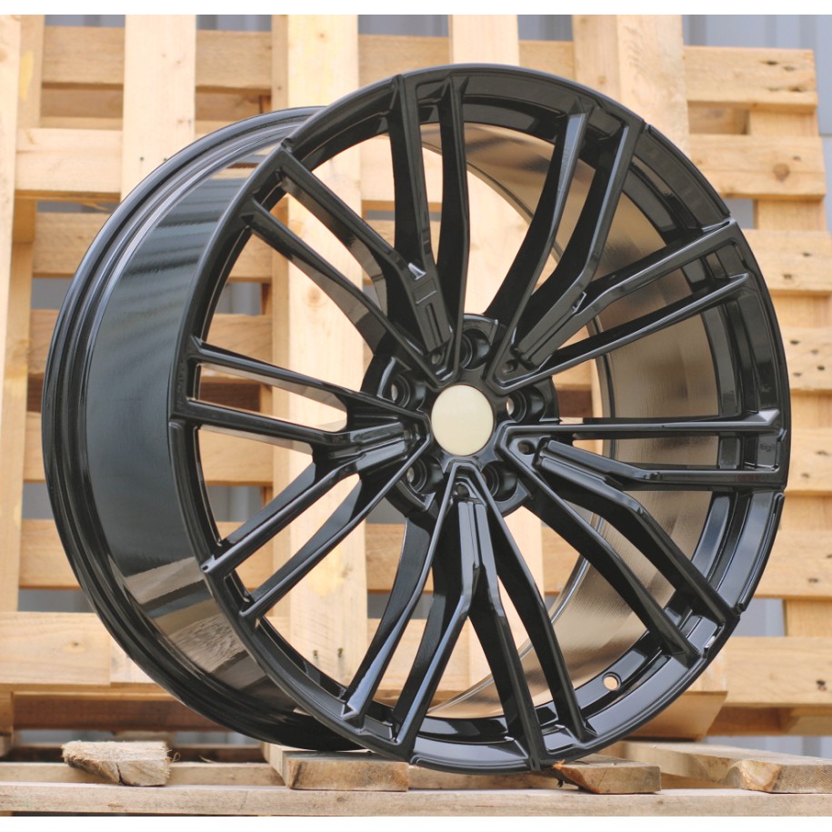 R20x9.5  5X112  ET  40  66.5  B5964  (FBX252)  Gloss Black (GB)  For BMW  (K3)  (HYBRID FORGED New Model BMW 5)