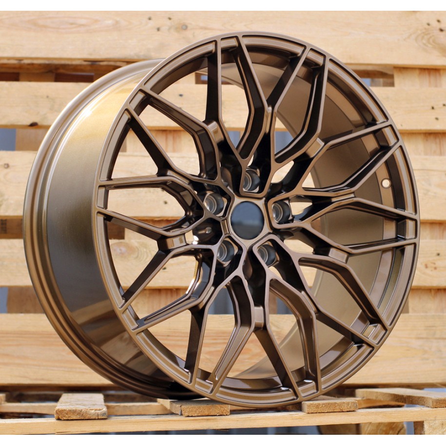 R20x9.5  5X120  ET  38  72.6  IN292  (FBX250)  Bronze (YY)  For BMW  (Z5+P1)  (HYBRID FORGED Rear+Front)