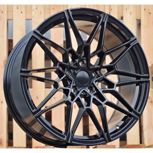 R20x9.5  5X120  ET  40  72.6  I0293  Black (BL)  For BMW  (K7+Z5)  (Rear+Front)