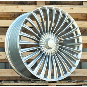 R21x10  5X112  ET  40  66.6  FBX202  Silver Shining (SS)  For MER  (Z6)  (HYBRID FORGED Rear+Front)