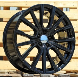 R21x10  5X112  ET  41  66.6  B5836  Black (BL)  For BMW  (K4)  (Rear+Front)