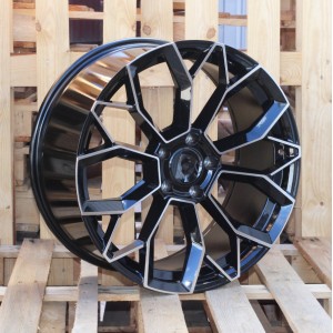 R21x10  5X130  ET  50  71.6  H5083  Black Polished (MB)  For PORCH  (P1)