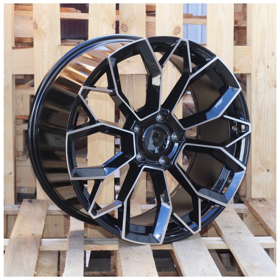R21x10  5X130  ET  50  71.6  H5083  Black Polished (MB)  For PORCH  (P1)