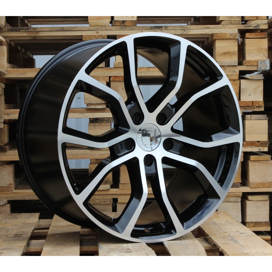 R21x11  5X130  ET  58  71.6  B5362  Black Polished (MB)  For PORCH  (K4)  (Rear+Front)