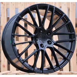 R21x11  5X130  ET  58  71.5  FB0010J  Black (BL)  For PORCH  (K7)  (FORGED (Rear+Front))