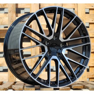 R21x11.5  5X130  ET  67  71.6  I0375  Black Polished (MB)  For PORCH  (K7)  (Rear+Front)