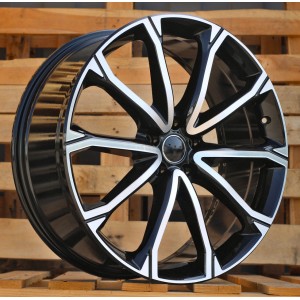 R21x8.5  5X112  ET  38  66.5  Y1197  Black Polished (MB)  For AUD  (K2)  (NEW Model)