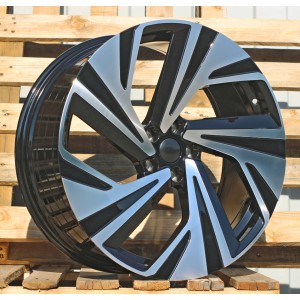 R21x8.5  5X112  ET  40  57.1  I5648  Black Polished (MB)  For VW  (Z5)  (ID.4/ID.5 (Front))