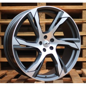 R21x9  5X108  ET  38.5  63.4  B1175  Grey Polished (MG)  For VOLVO  (Z2)