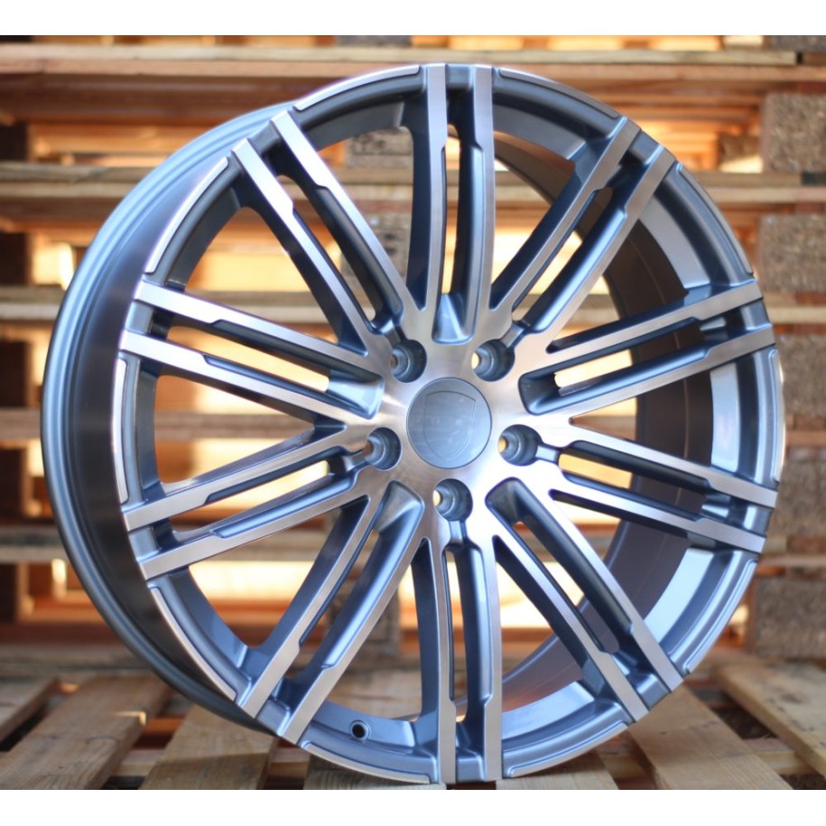 R21x9  5X112  ET  26  66.5  B1026  (LU1293)  Grey Polished (MG)  For PORCH  (K3+P1)  (Rear+Front)