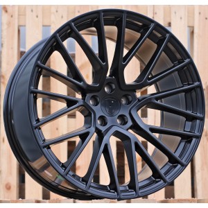 R21x9  5X112  ET  26  66.5  FE179  (IN0261)  Black Half Matt (BLHM)  For PORCH  (K7+P2)  (Rear+Front)