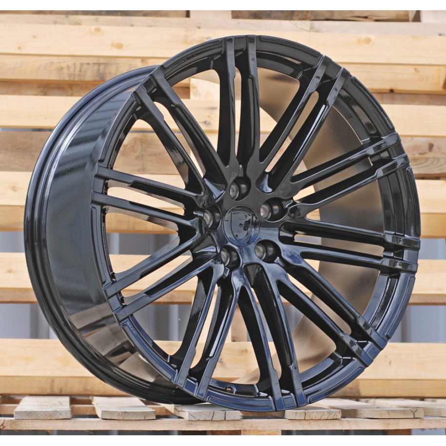 R21x9  5X112  ET  26  66.6  B1026  (D1041)  Full Black (FB)  For BMW  (K7)  (Rear+Front)