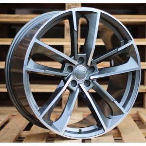 R21x9  5X112  ET  33  66.5  XFE81  (IN1065)  Grey Polished (MG)  For AUD  (K7+P1)