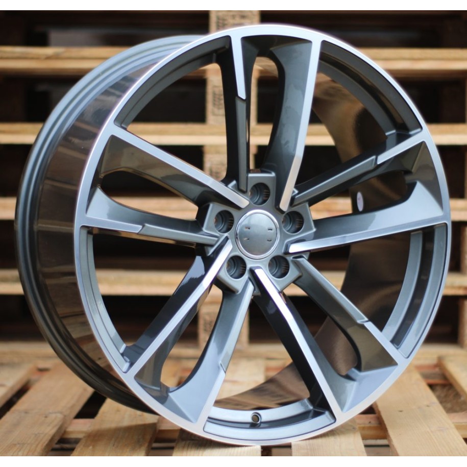 R21x9  5X112  ET  33  66.5  XFE81  (IN1065)  Grey Polished (MG)  For AUD  (K7+P1)