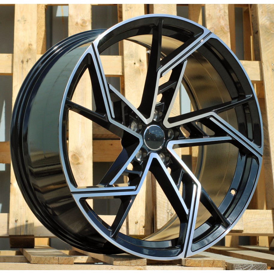 R21x9  5X112  ET  32  66.5  I5611  Black Polished (MB)  For AUD  (Z5+Z6)  (New ABT Style)