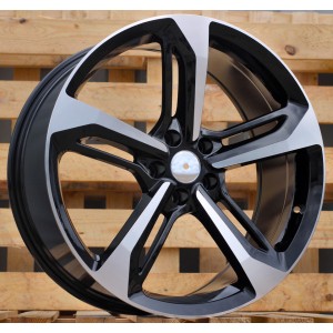 R21x9  5X112  ET  33  66.5  A513  (FR992)  Black Polished (MB)  For AUD  (Z6)