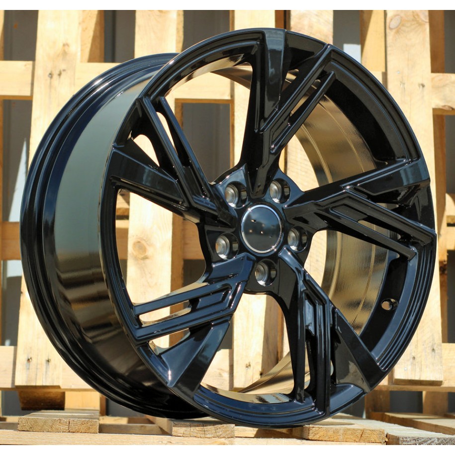 R21x9.5  5X112  ET  25  66.5  B1571  (BK5632)  Black (BL)  For AUD  (P)