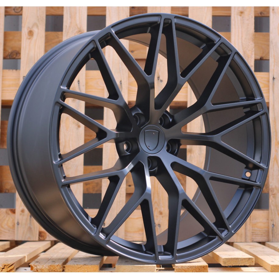 R21x9.5  5X130  ET  46  71.6  3S1067  (IN3082F)  Black Half Matt (BLHM)  For PORCH  (Z6+A)  (HYBRID FORGED Rear+Front)