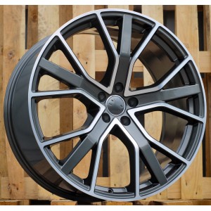 R21x9.5  5X130  ET  45  71.5  B5131  (H5020)  Grey Polished (MG)  For AUD  (P2)